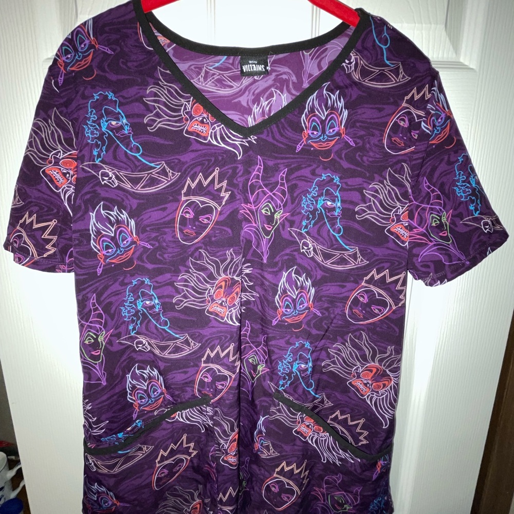 Disney Villains Purple and Red T-Shirt
